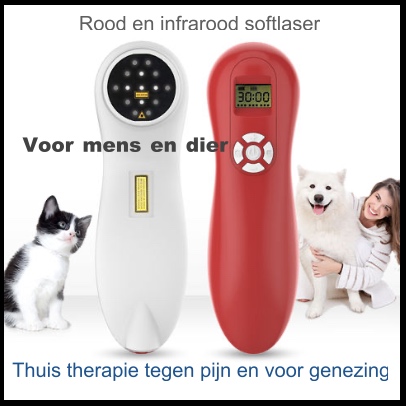Rood en infrarood lasertherapie