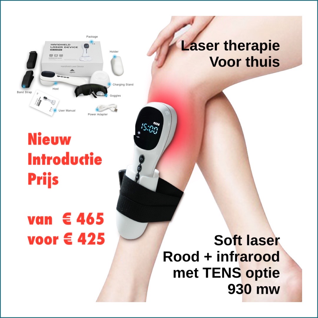 Softlaser therapie + TENS functie
